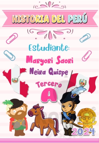 Historia del Peru Caratula Rosa